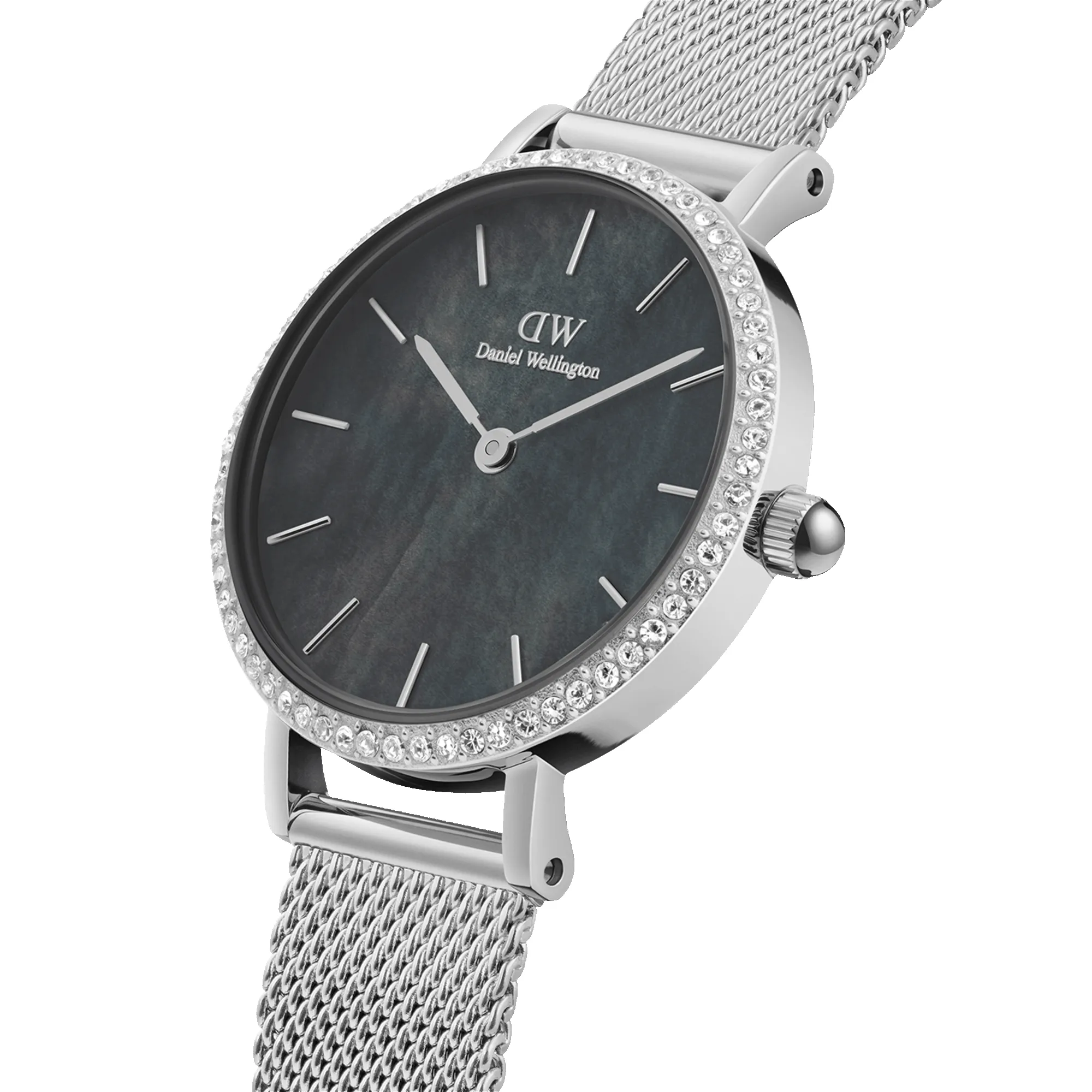 Petite Lumine Bezel Sterling Black MOP sold by Daniel Wellington product image thumbnail 2