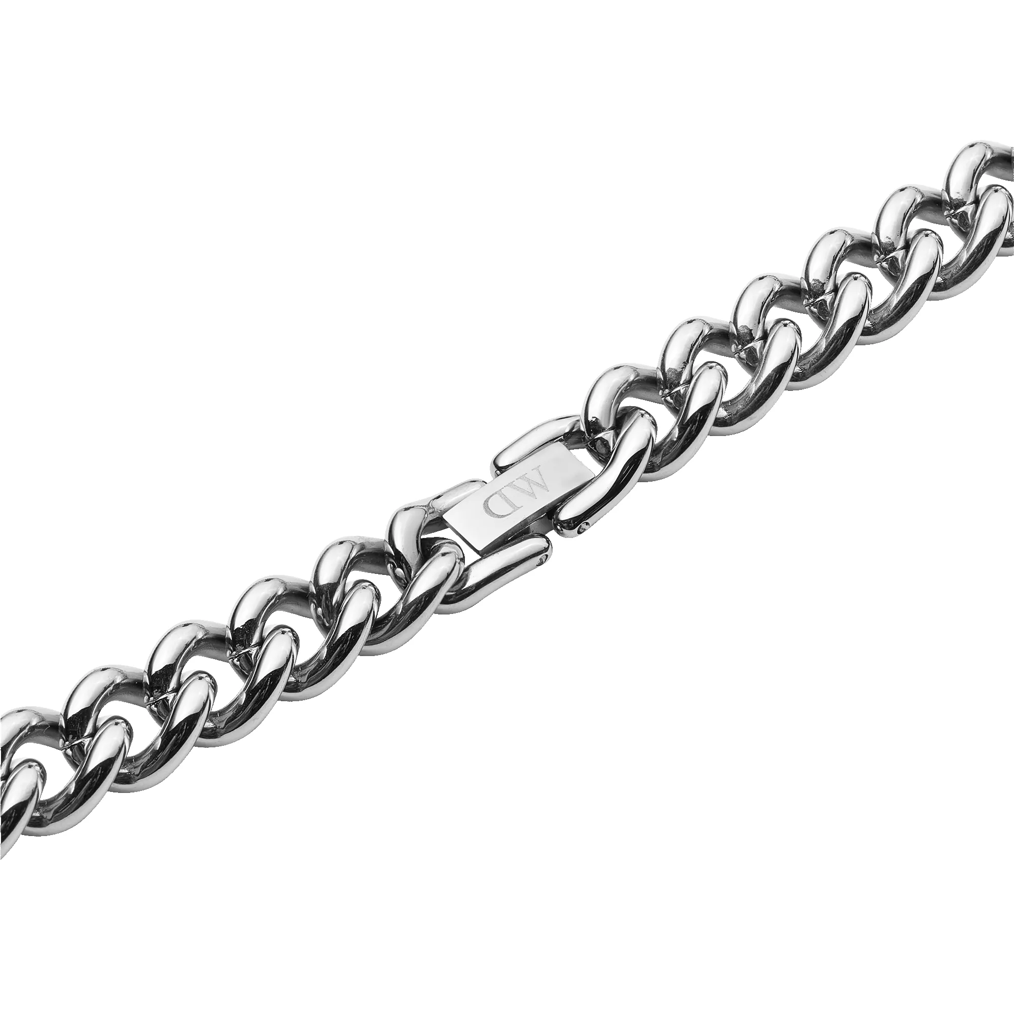 Chunky Chain Necklace Silver sold by Daniel Wellington product image thumbnail 4