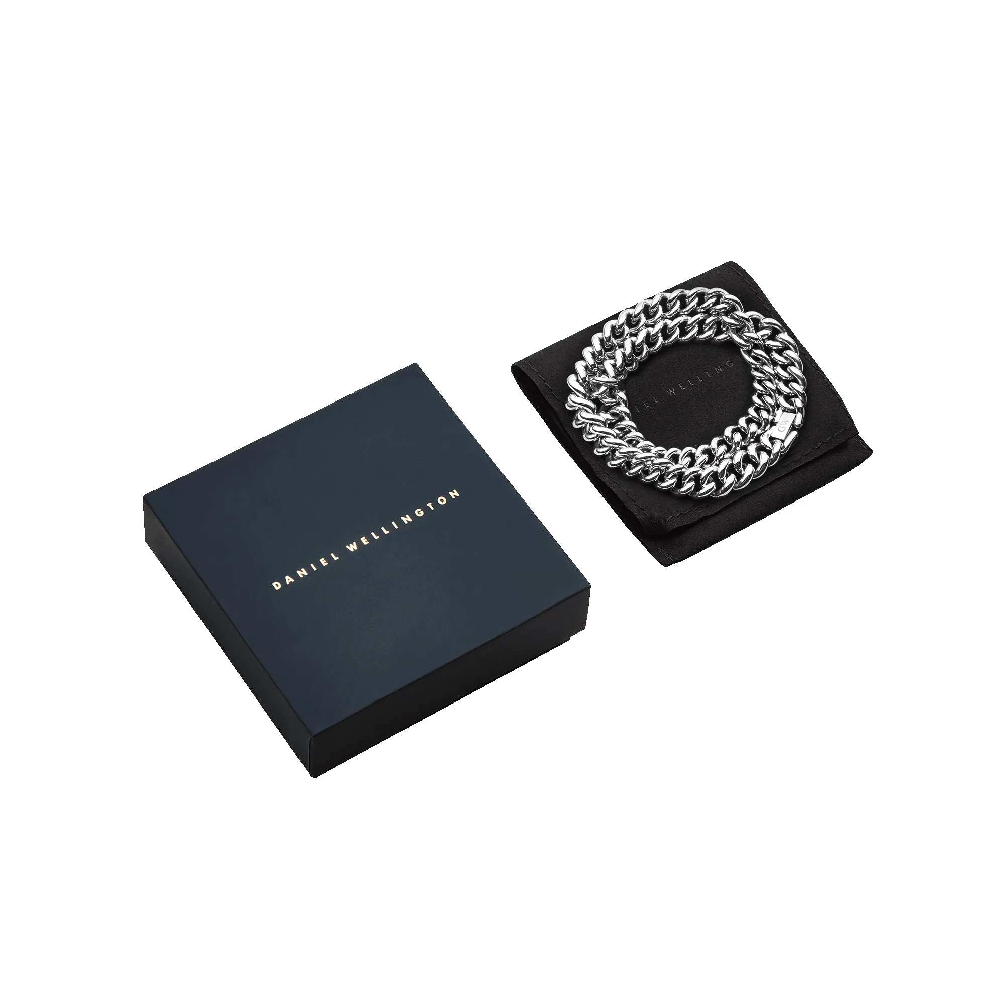 Chunky Chain Necklace Silver sold by Daniel Wellington product image thumbnail 5