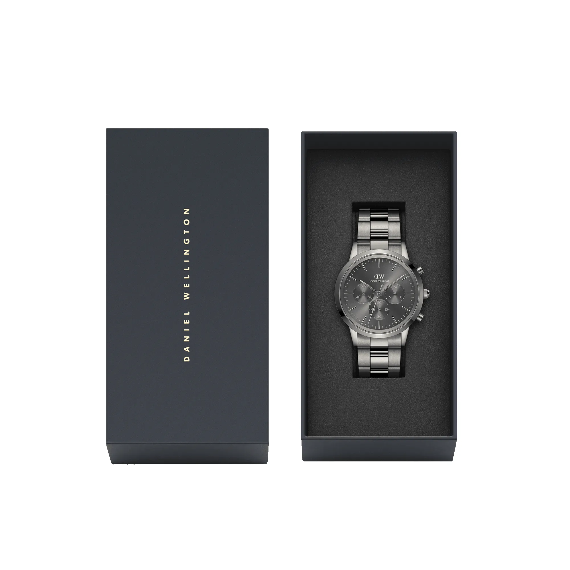 Iconic Chronograph Link Graphite sold by Daniel Wellington product image thumbnail 4