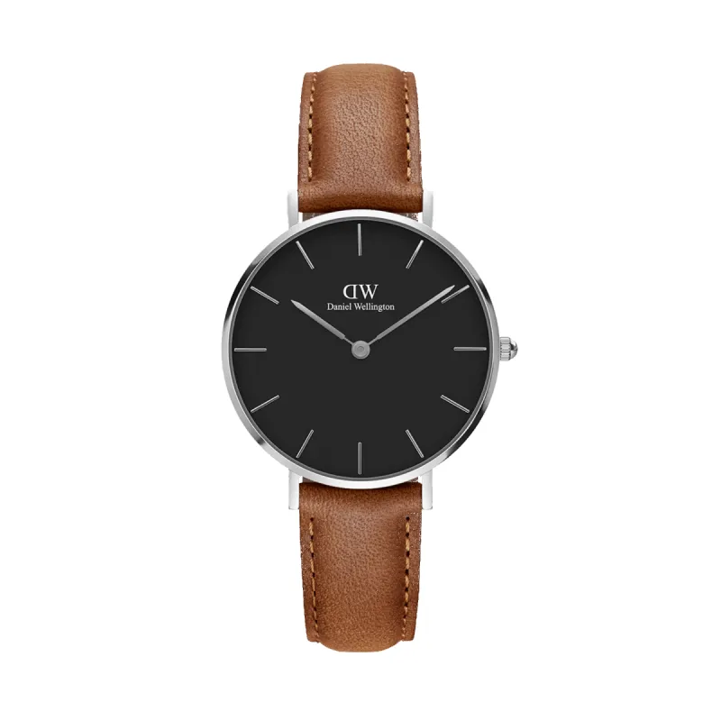 Petite Durham Black Silver sold by Daniel Wellington