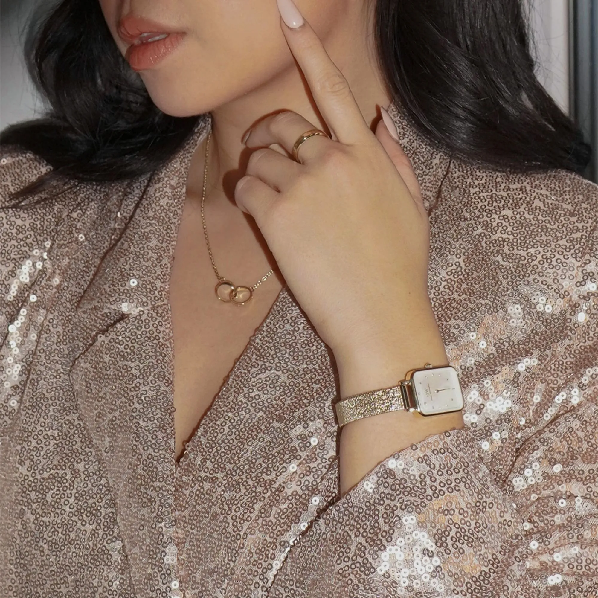 Elan Unity Necklace Gold sold by Daniel Wellington product image thumbnail 2