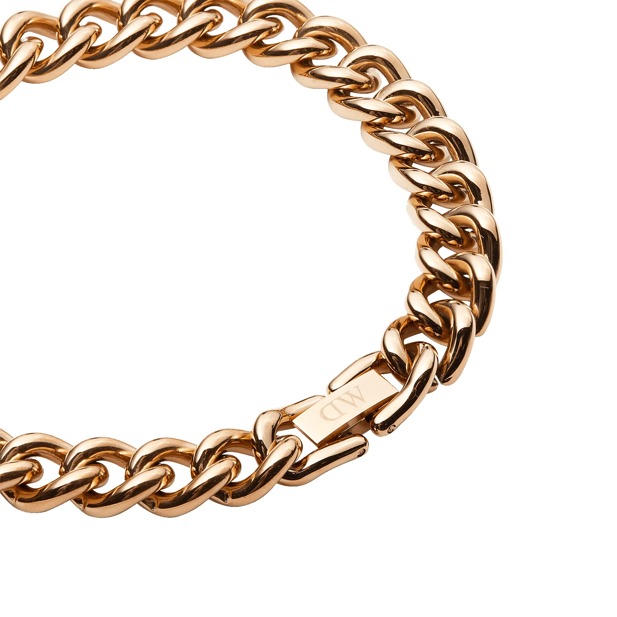 Chunky Chain Bracelet Rose Gold sold by Daniel Wellington product image thumbnail 4