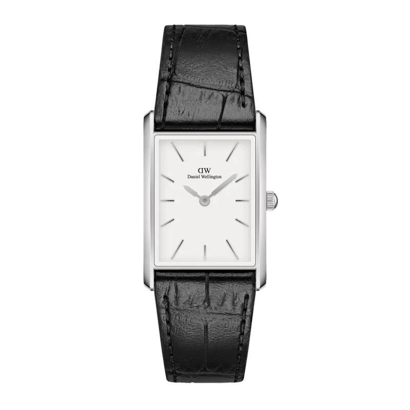 Bound Black Crocodile Silver sold by Daniel Wellington