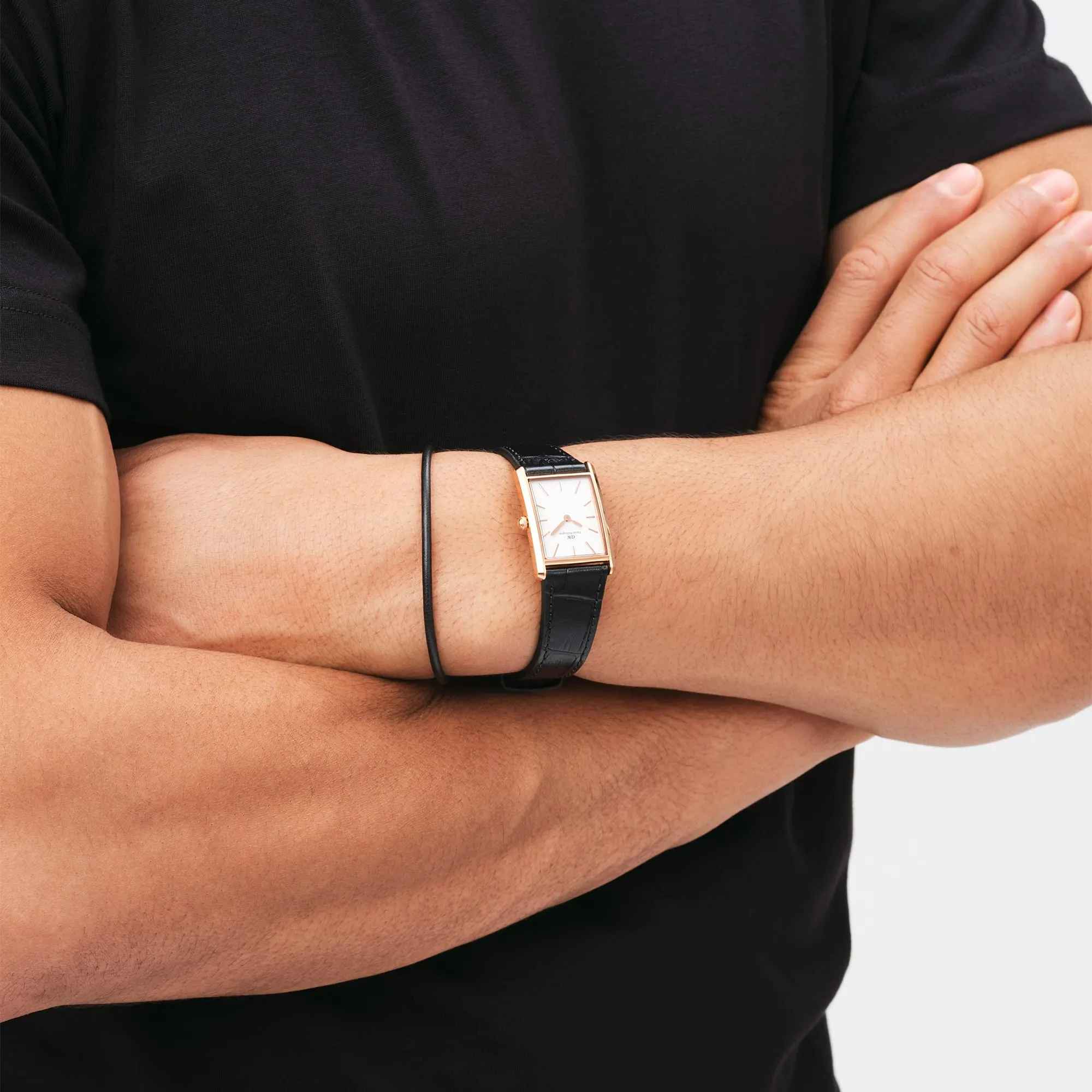 Bound Black Crocodile Rose Gold sold by Daniel Wellington product image thumbnail 3