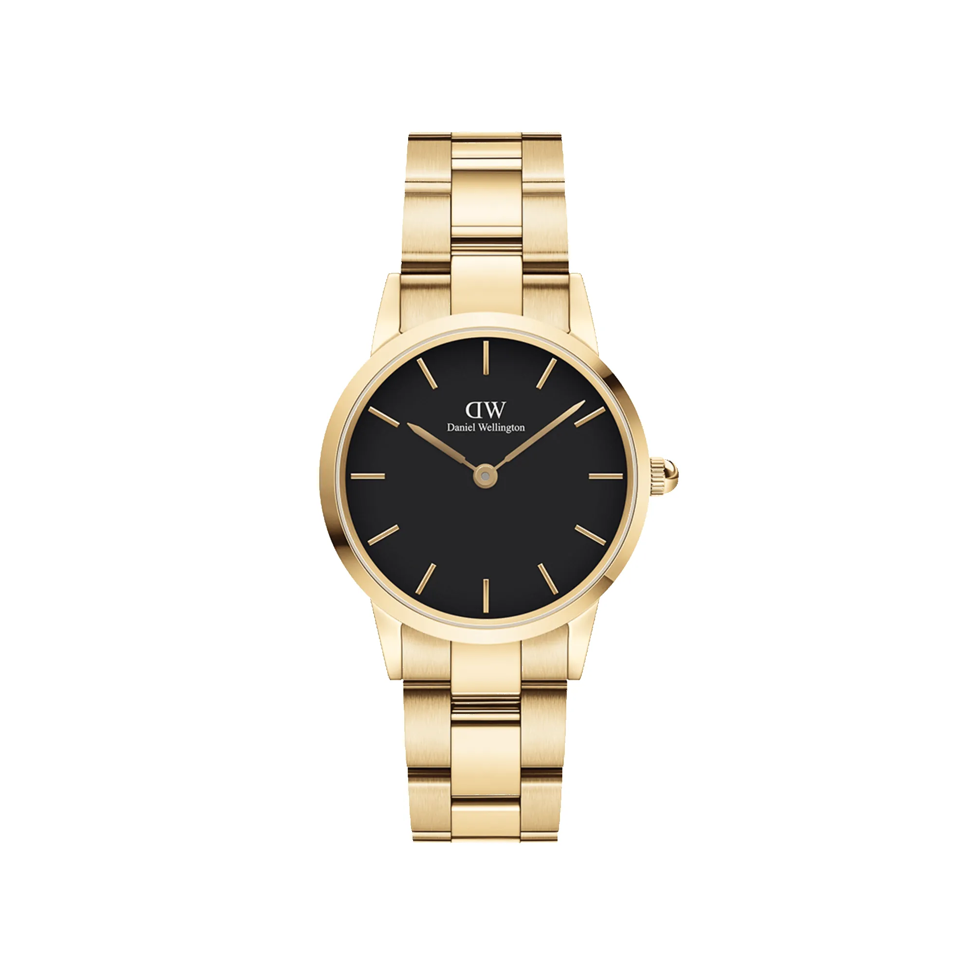 Iconic Link Black Gold sold by Daniel Wellington