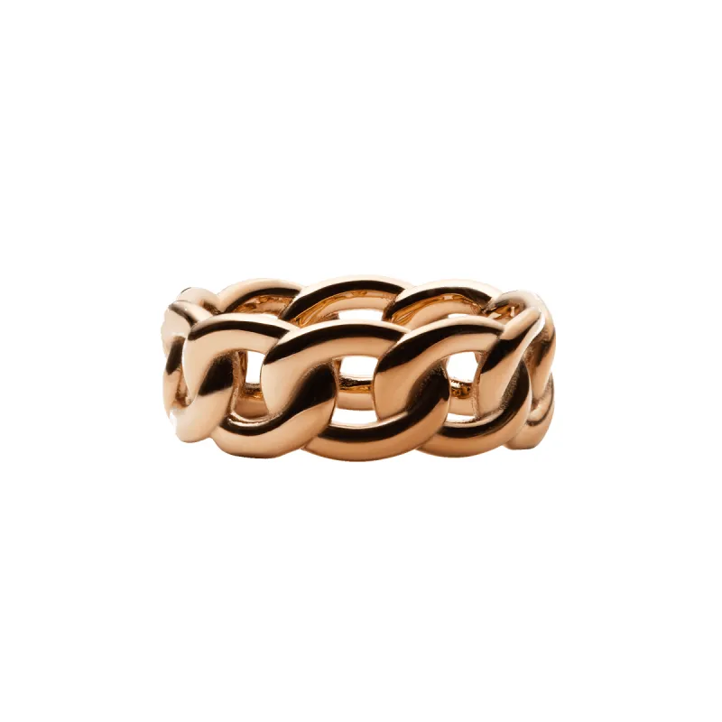 Chunky Chain Ring Rose Gold sold by Daniel Wellington