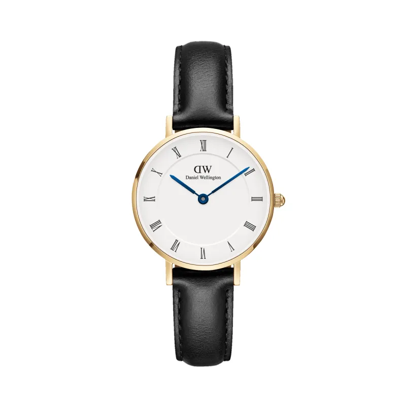 Petite Roman Numerals Sheffield Gold sold by Daniel Wellington