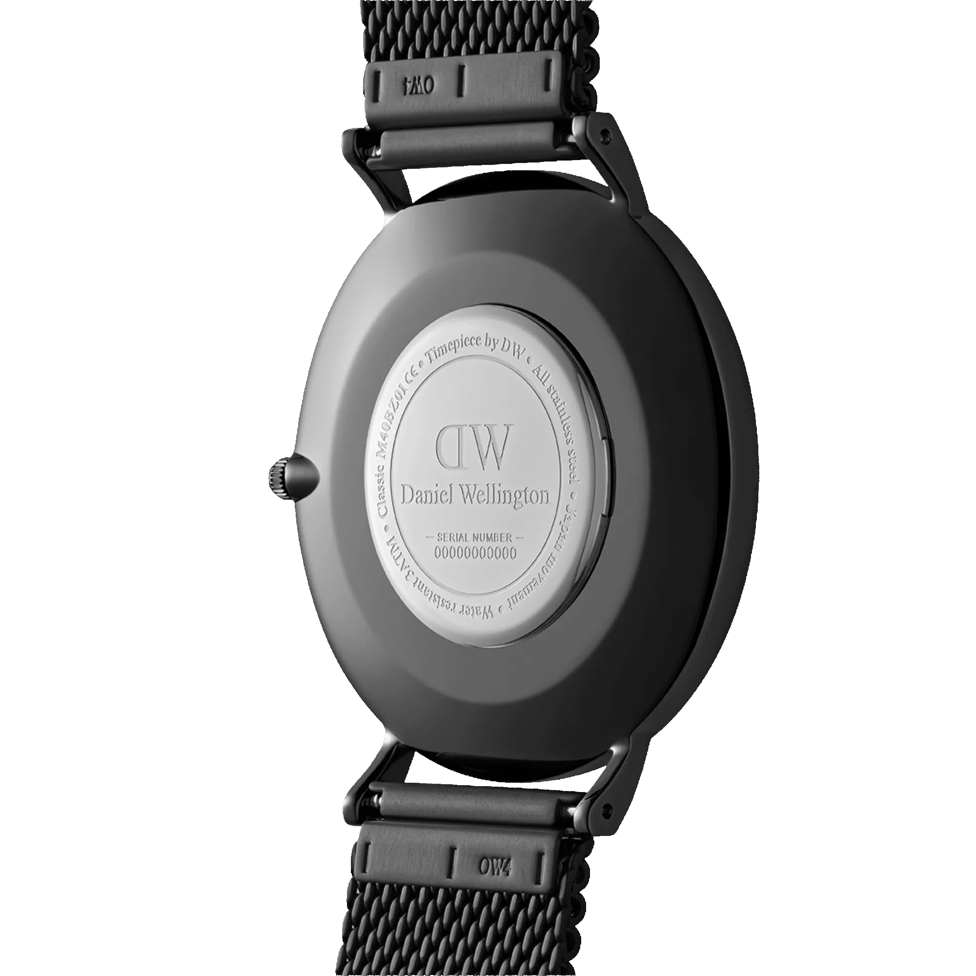 Classic Mesh Onyx Black sold by Daniel Wellington product image thumbnail 5