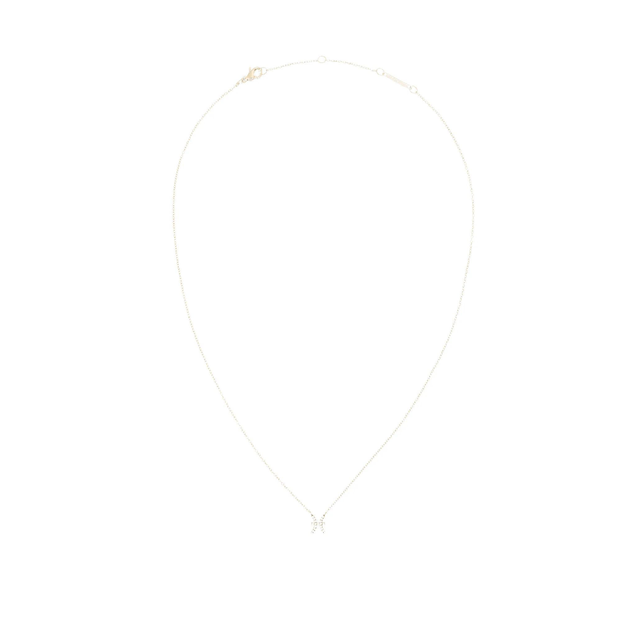 Crystal Zodiac Chain Necklace Gold sold by Daniel Wellington product image thumbnail 3