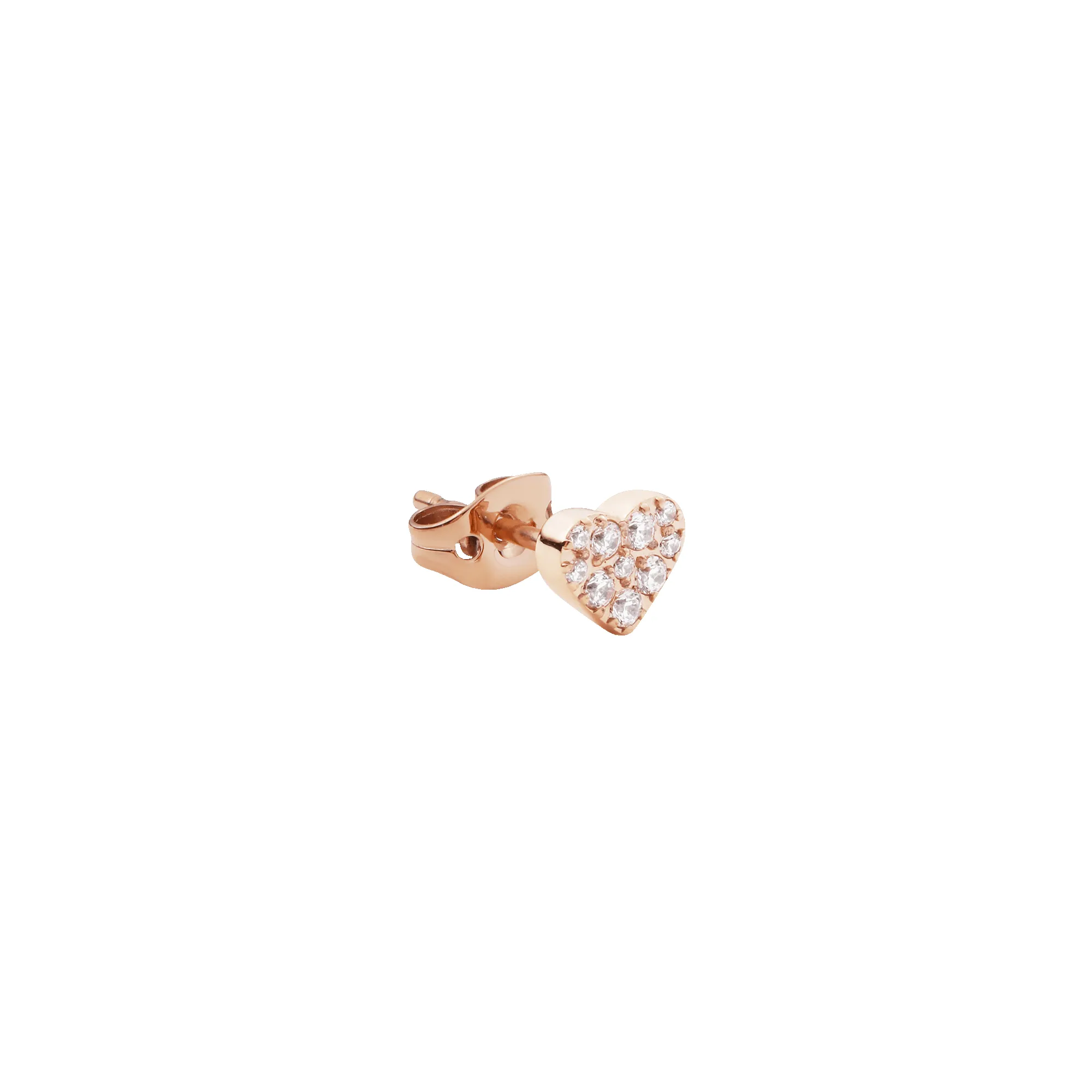 Crystal Heart Stud Rose Gold sold by Daniel Wellington product image thumbnail 3