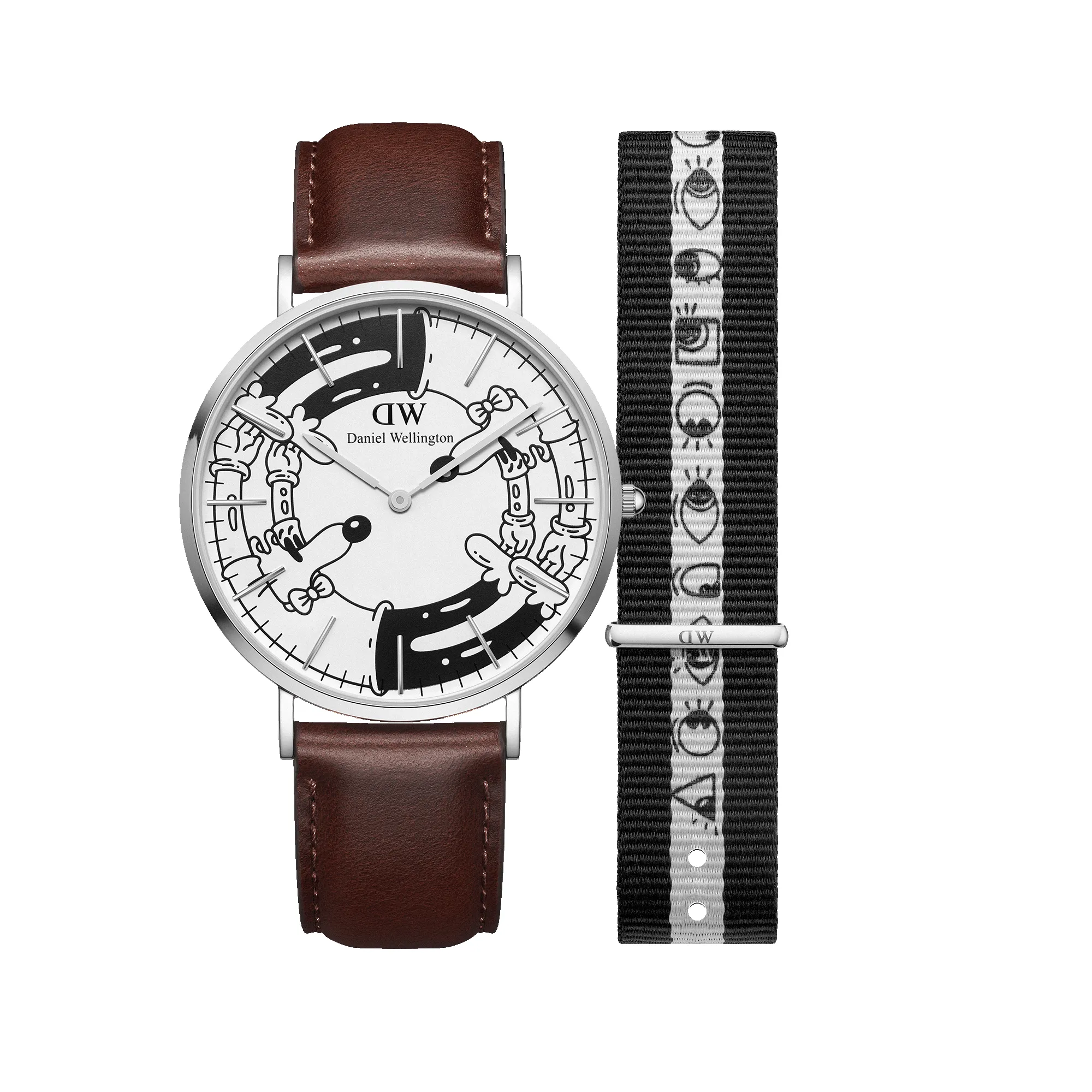 Steven Harrington x DW SET: Bristol BW dial & Strap sold by Daniel Wellington