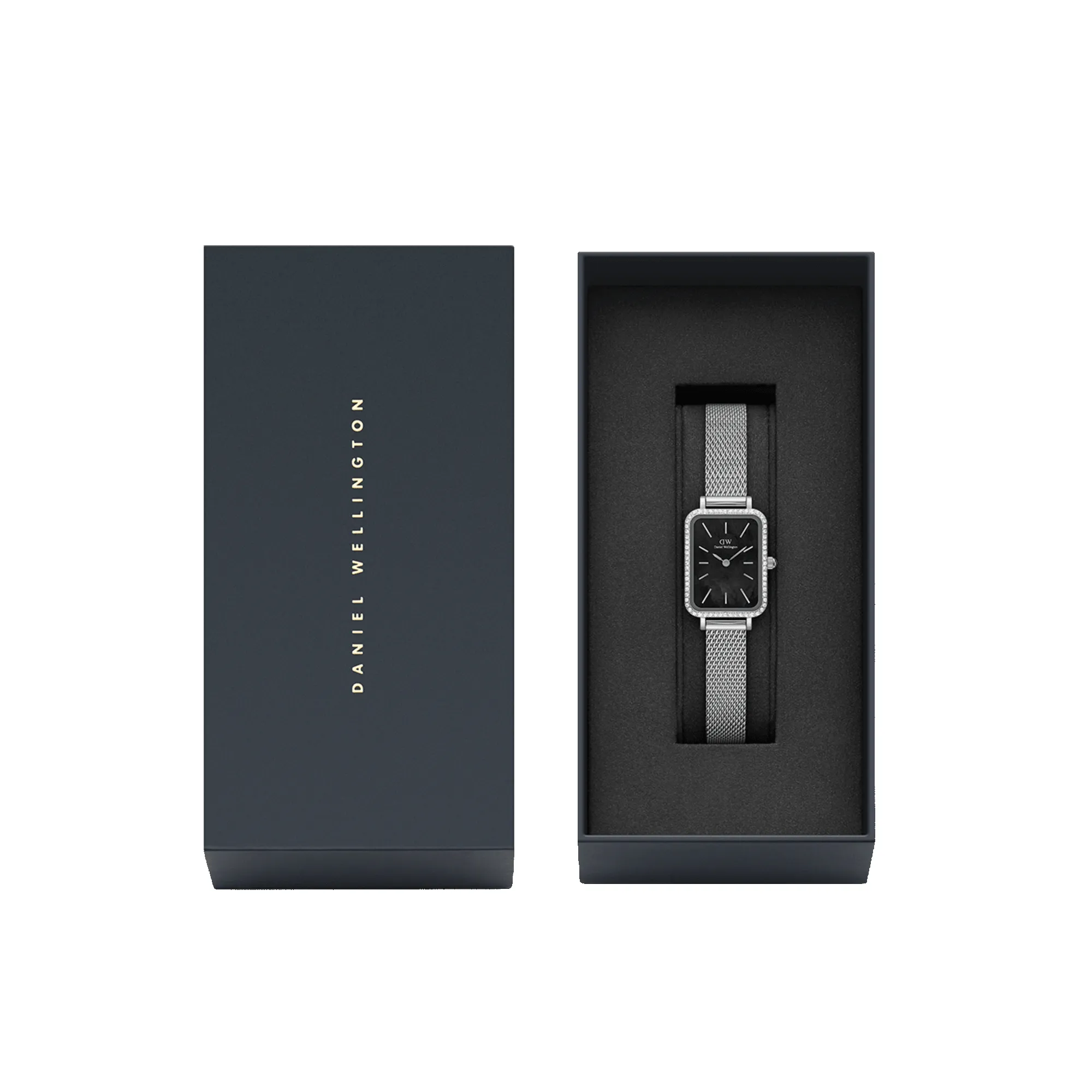 Quadro Lumine Bezel Sterling Black MOP sold by Daniel Wellington product image thumbnail 3