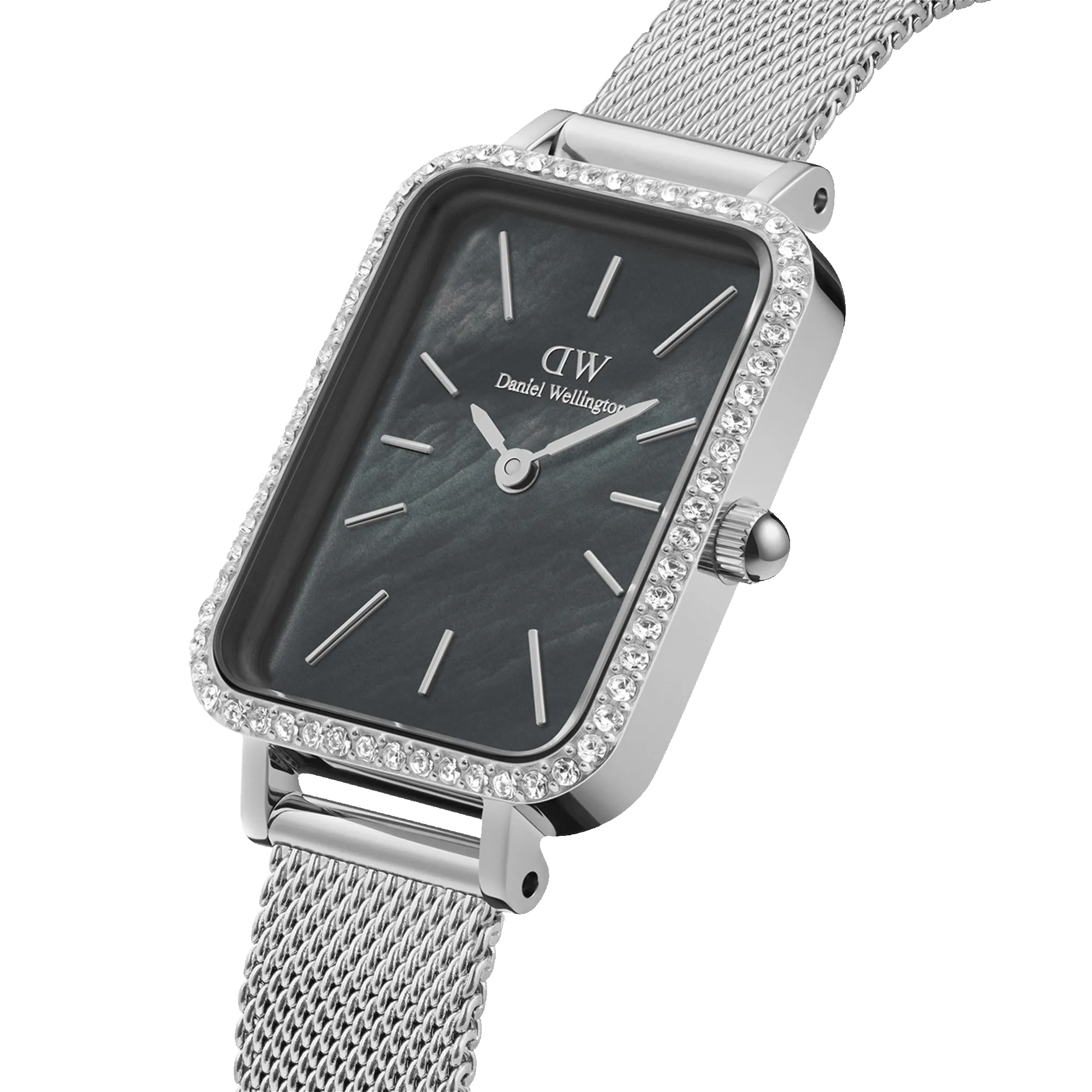 Quadro Lumine Bezel Sterling Black MOP sold by Daniel Wellington product image thumbnail 2