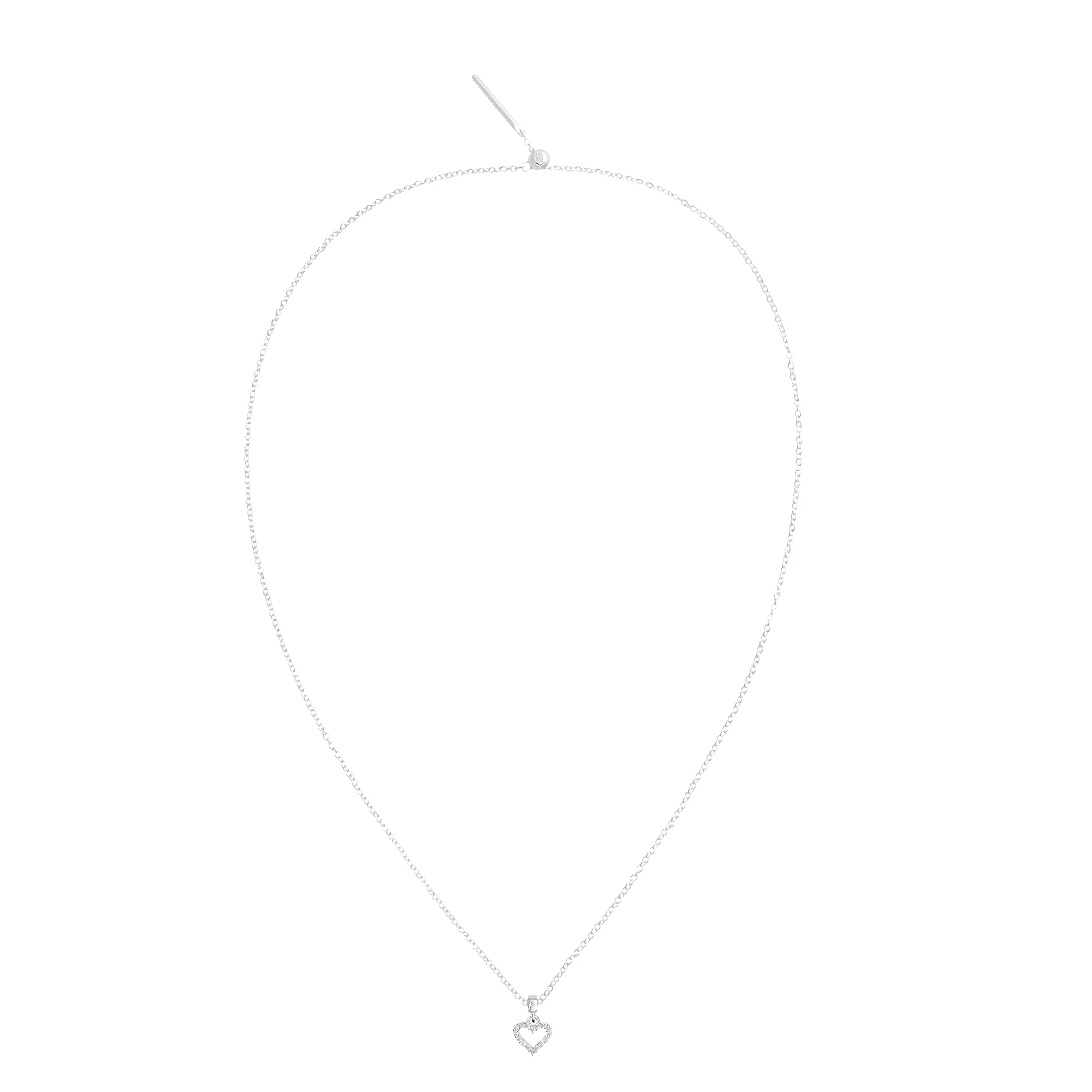 Heart Contour White Crystal Charm sold by Daniel Wellington product image thumbnail 4