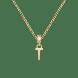 Charm Chain Necklace + Letter Charm sold by Daniel Wellington