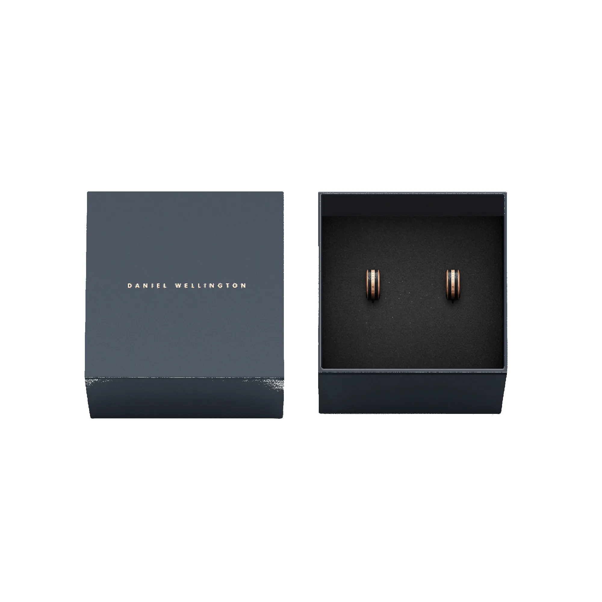Emalie Earrings Rose Gold Black sold by Daniel Wellington product image thumbnail 3