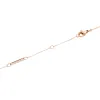 Crystal Zodiac Chain Necklace Rose Gold sold by Daniel Wellington