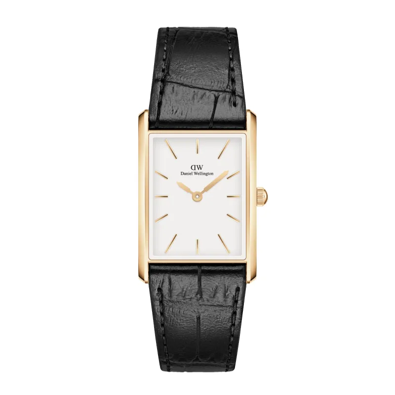 Bound Black Crocodile Gold sold by Daniel Wellington