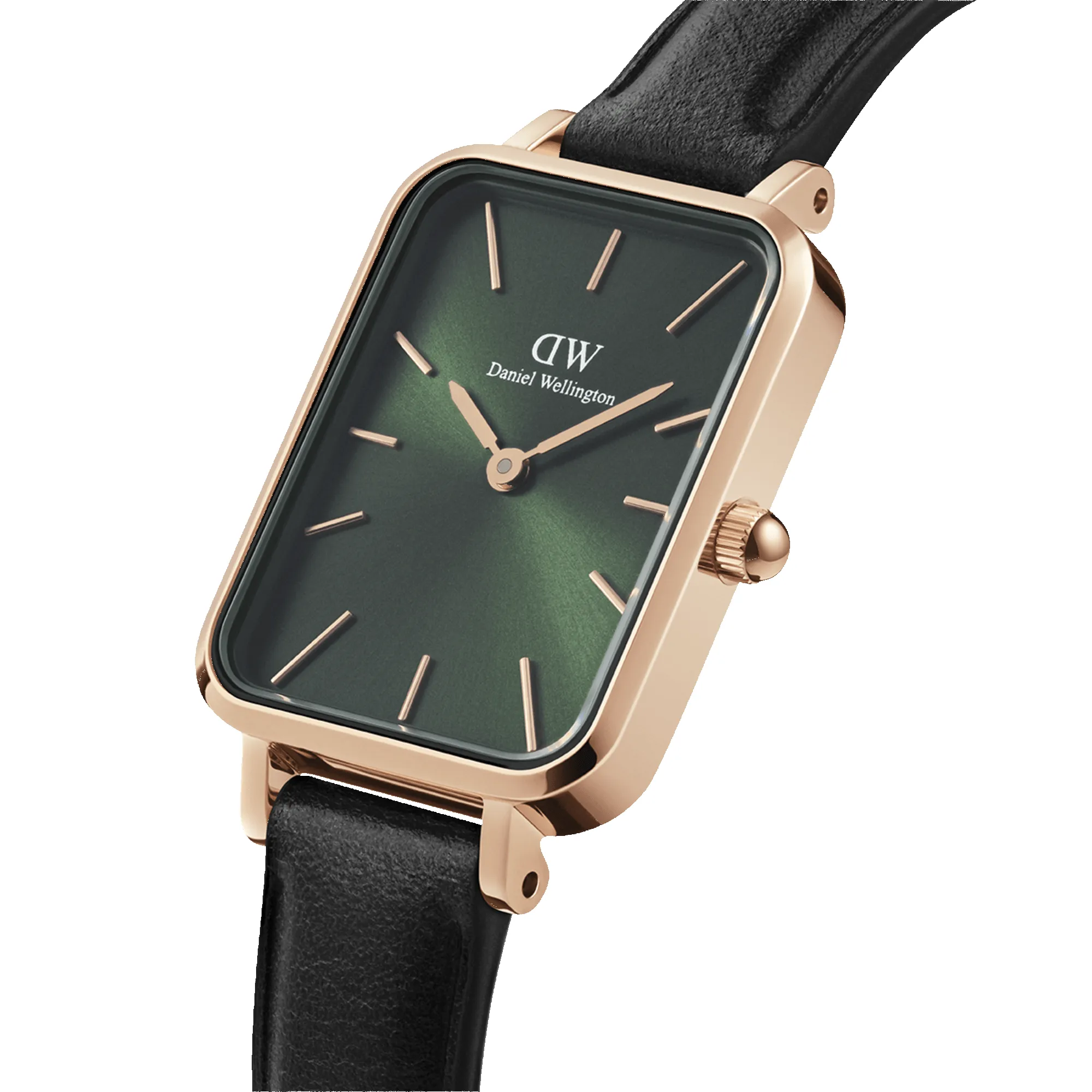 Quadro Pressed Sheffield Emerald Rose Gold sold by Daniel Wellington product image thumbnail 2