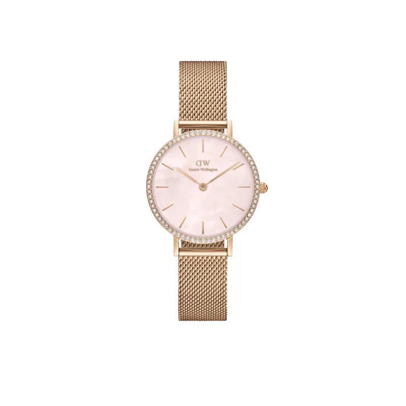 Petite Lumine Bezel Melrose Pink MOP sold by Daniel Wellington