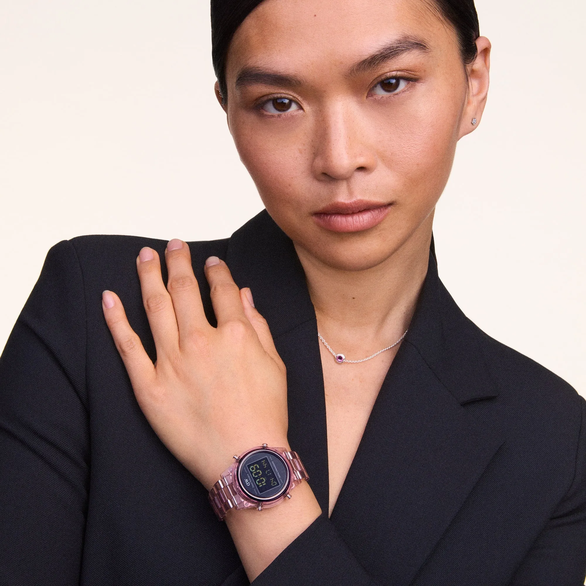 Retro Digital Dark Pink Dark Pink sold by Daniel Wellington product image thumbnail 2