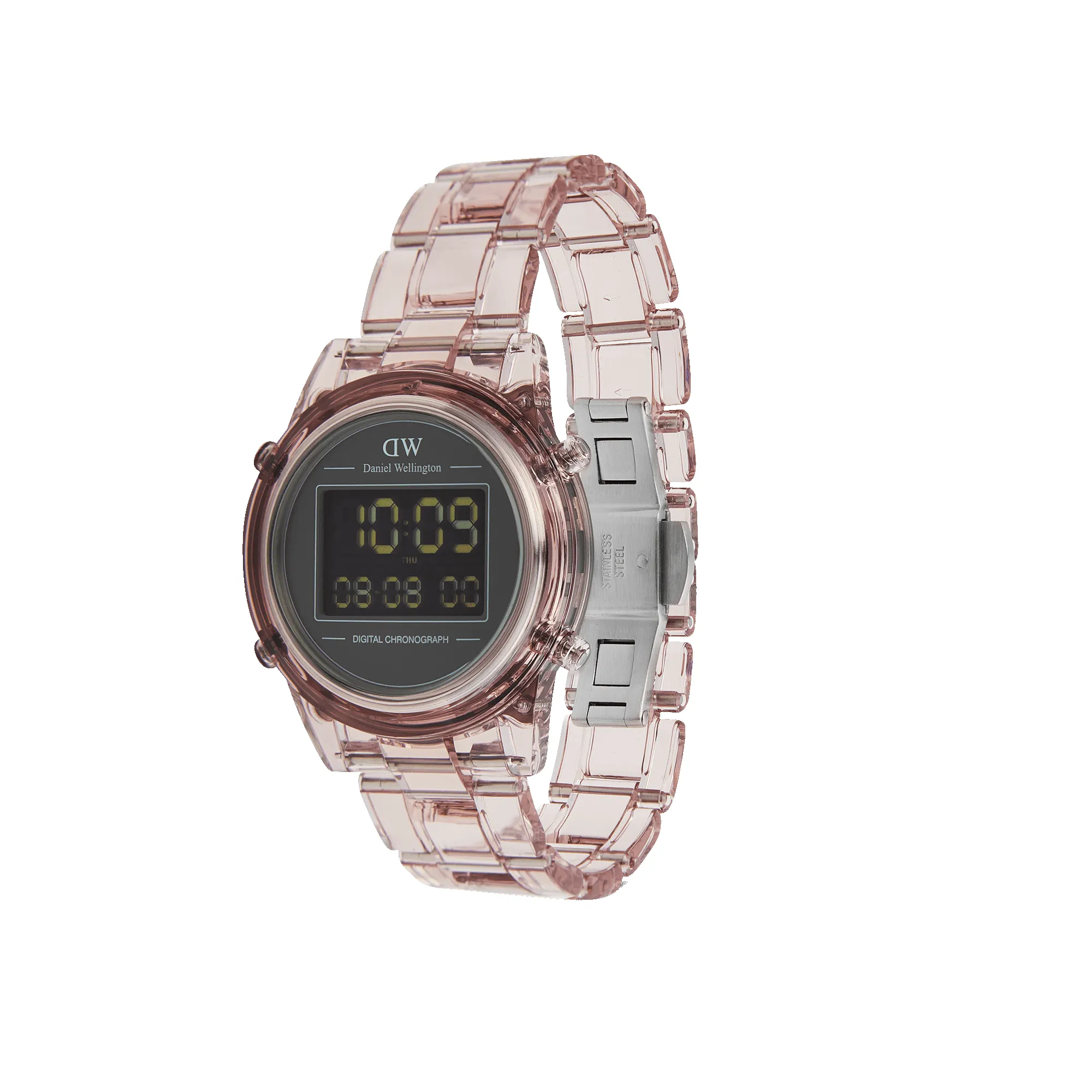 Retro Digital Dark Pink Dark Pink sold by Daniel Wellington product image thumbnail 4