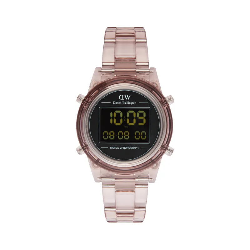 Retro Digital Dark Pink Dark Pink sold by Daniel Wellington