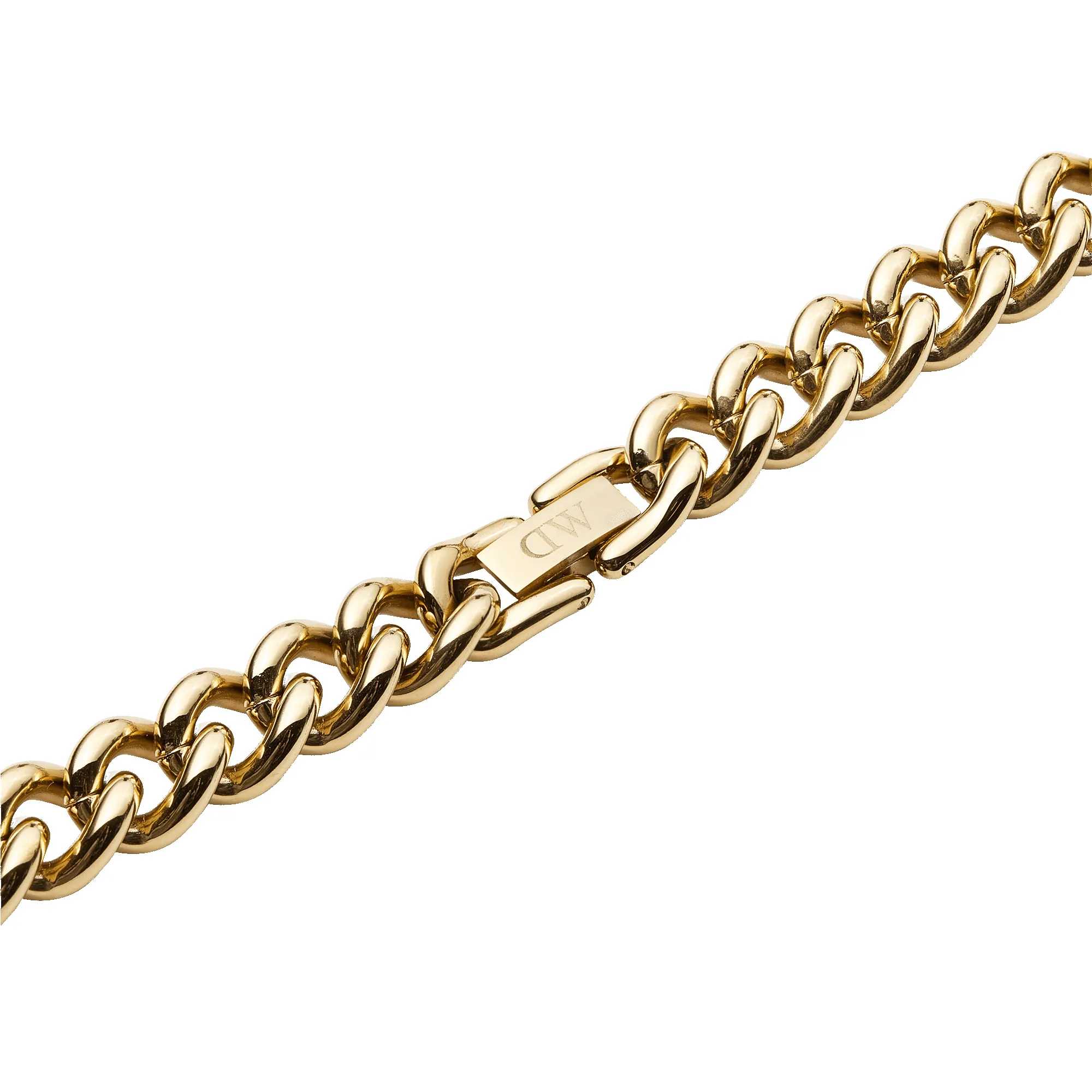 Chunky Chain Necklace Gold sold by Daniel Wellington product image thumbnail 4