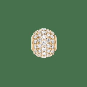 Pavé Orb White Crystal Charm G sold by Daniel Wellington