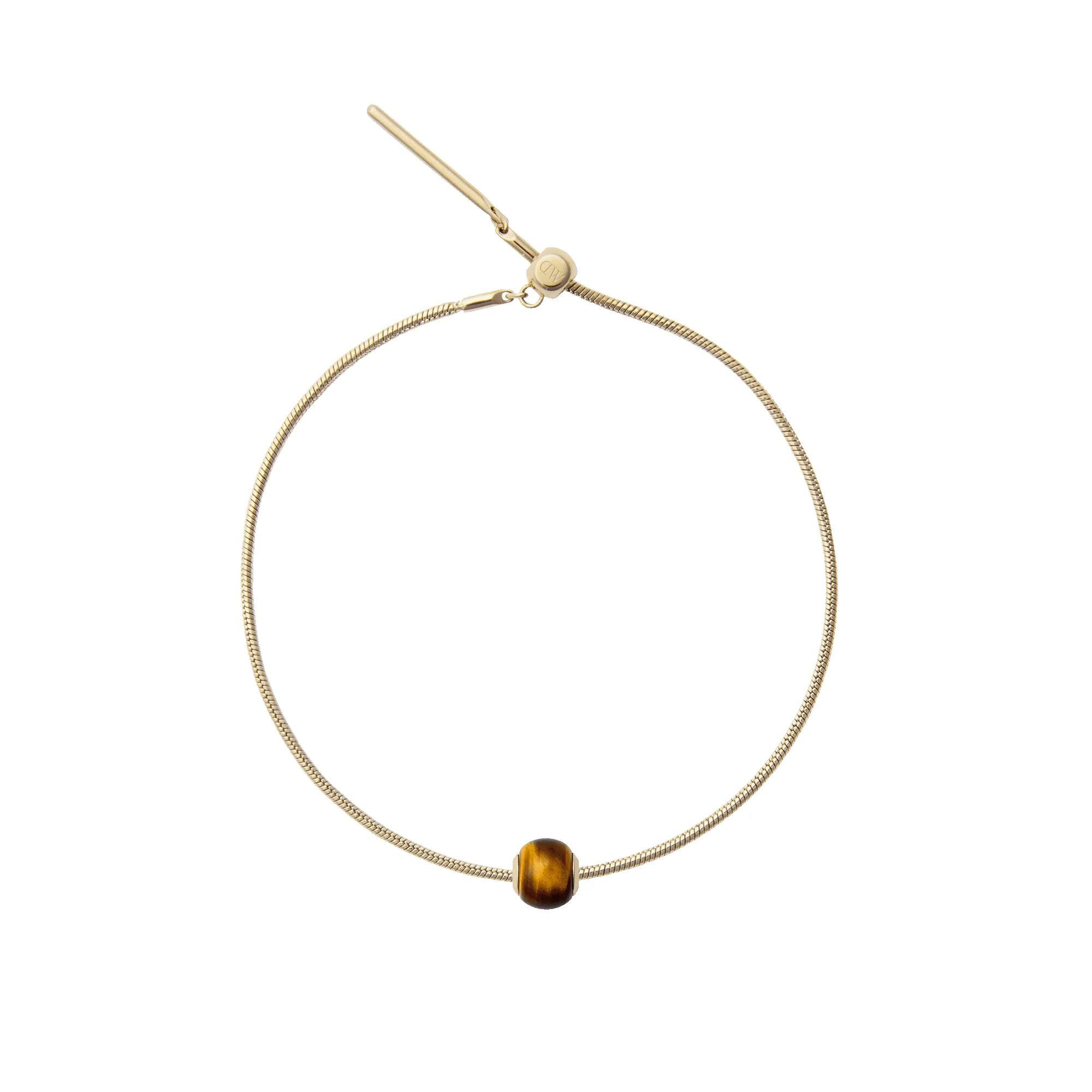 Tiger eye Orb Gold charm sold by Daniel Wellington product image thumbnail 4