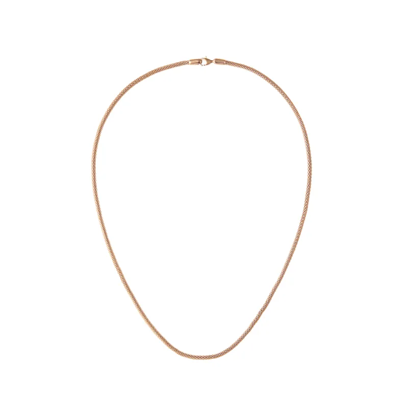 Tide Mesh Necklace Rose Gold 2.8 sold by Daniel Wellington