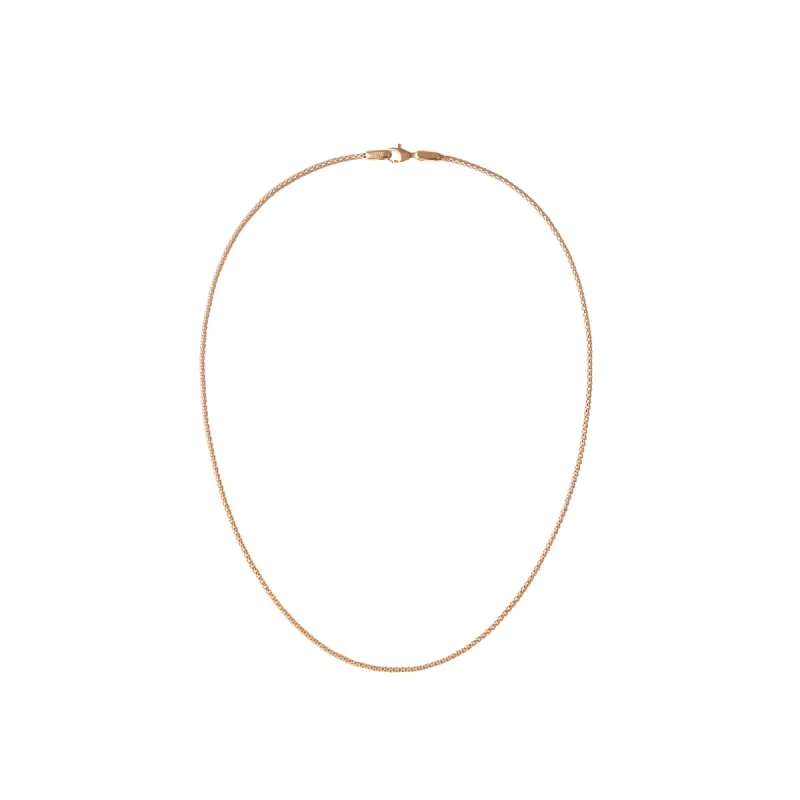 Tide Mesh Necklace Rose Gold 1.8 sold by Daniel Wellington
