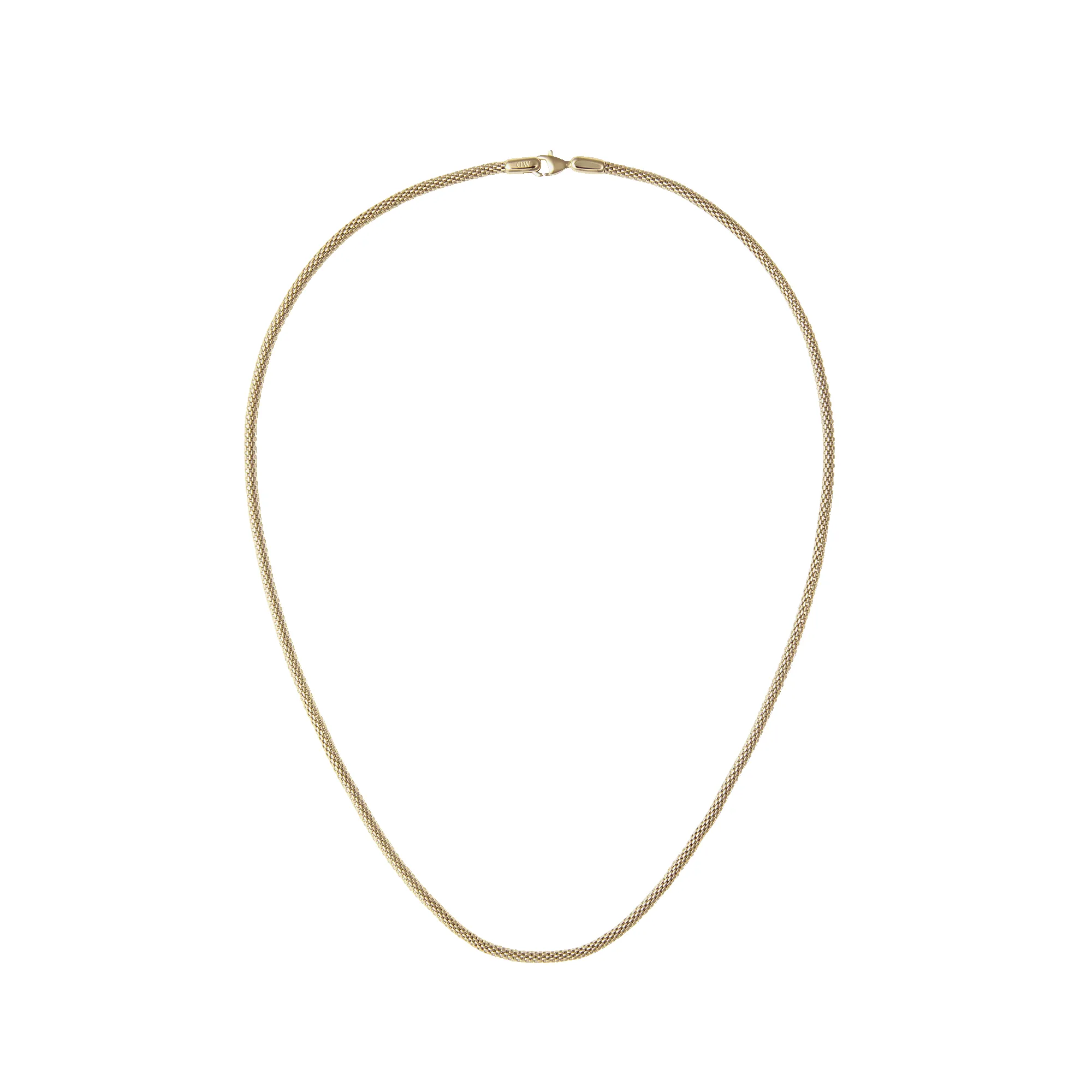 Tide Mesh Necklace Gold 2.8 sold by Daniel Wellington