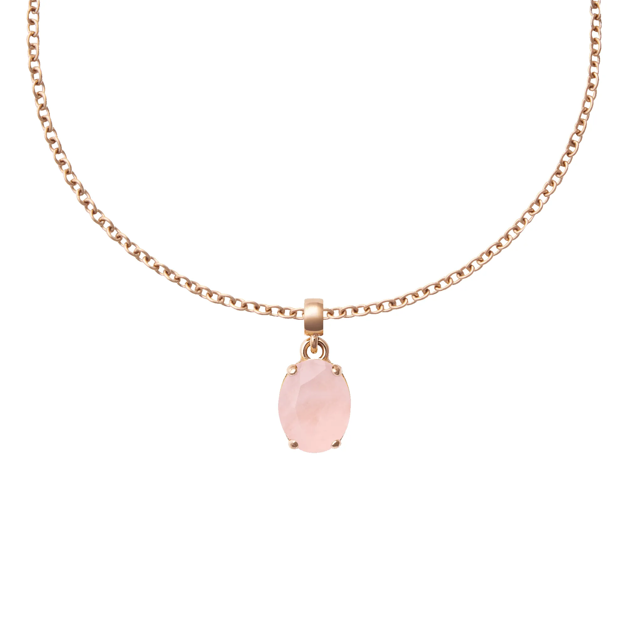 Rose Quartz Oval Rose Gold Charm sold by Daniel Wellington product image thumbnail 3