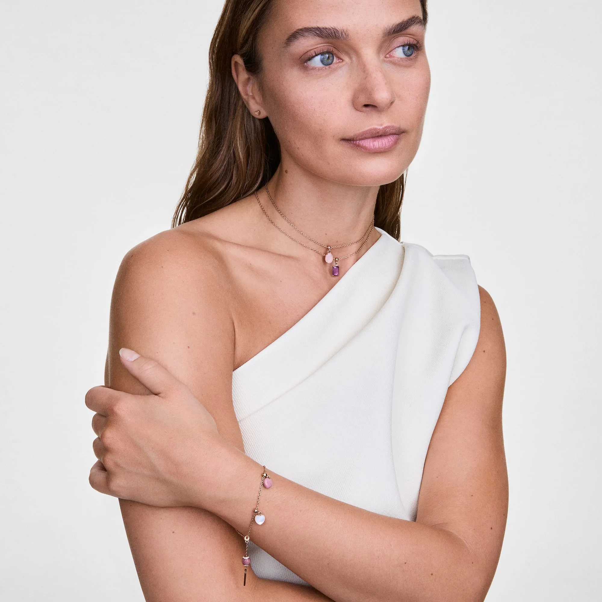 Rhondonite Heart Rose Gold Charm sold by Daniel Wellington product image thumbnail 2