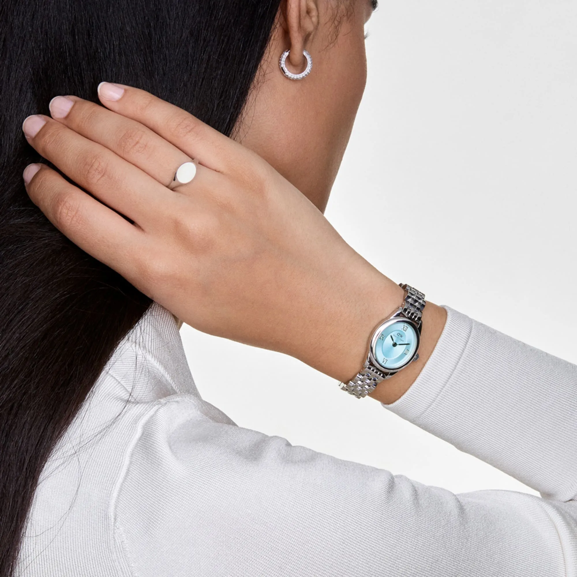 Ophelia Mini Ice Blue Silver sold by Daniel Wellington product image thumbnail 2