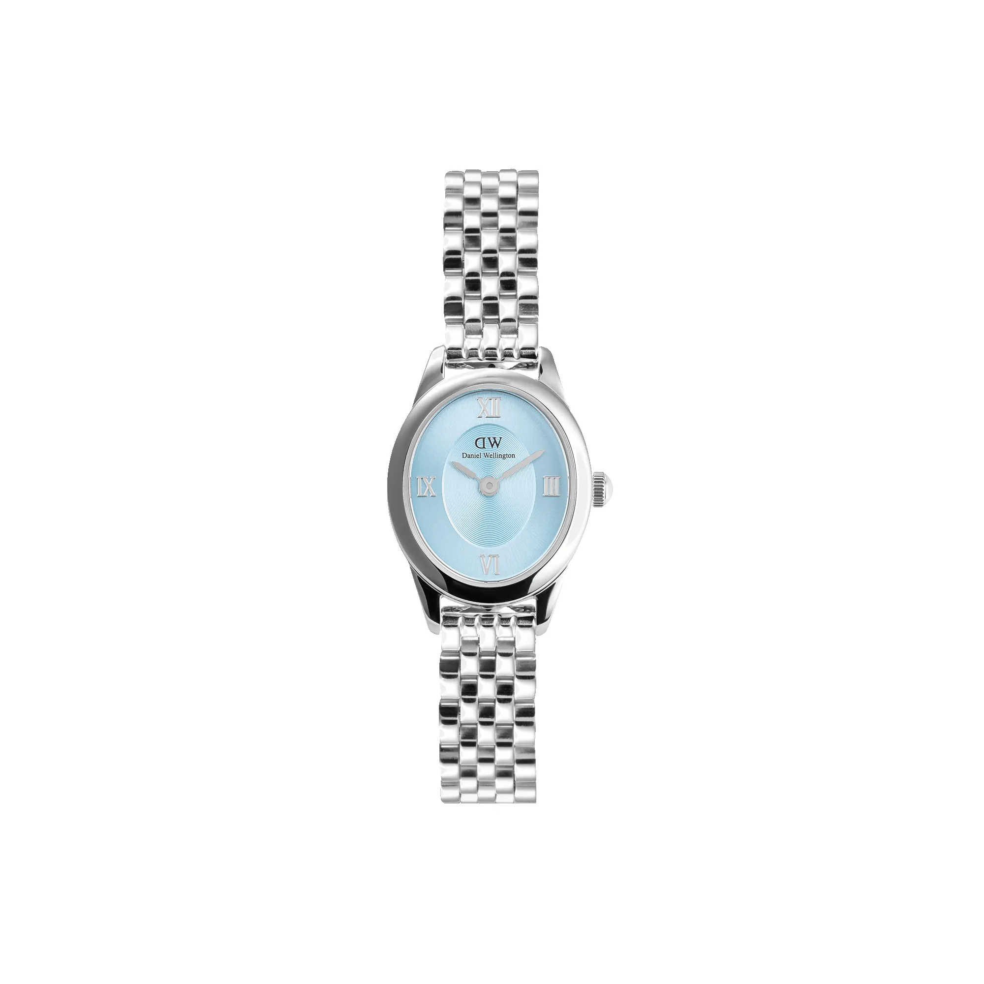 Ophelia Mini Ice Blue Silver sold by Daniel Wellington