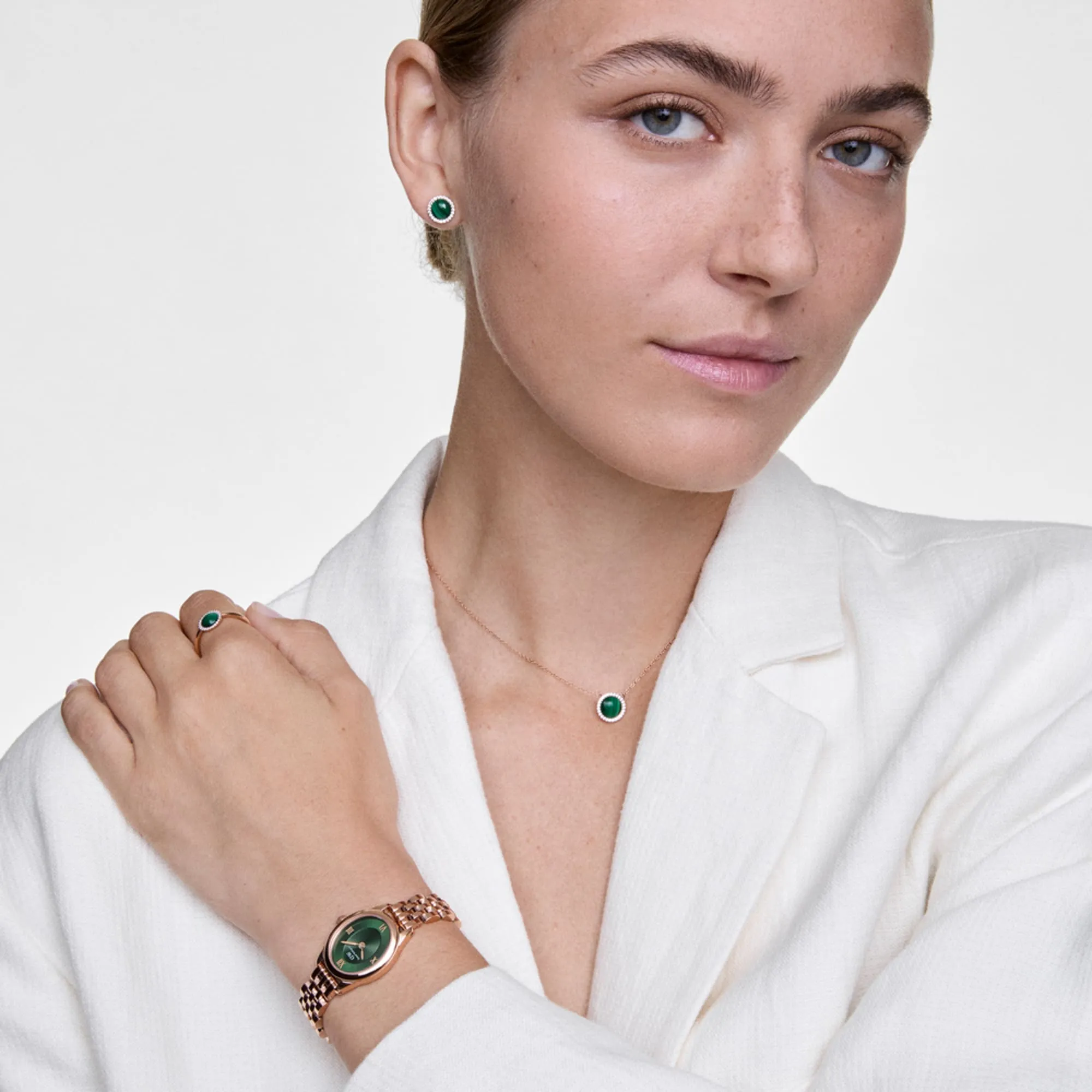 Ophelia Mini Emerald Rose Gold sold by Daniel Wellington product image thumbnail 2