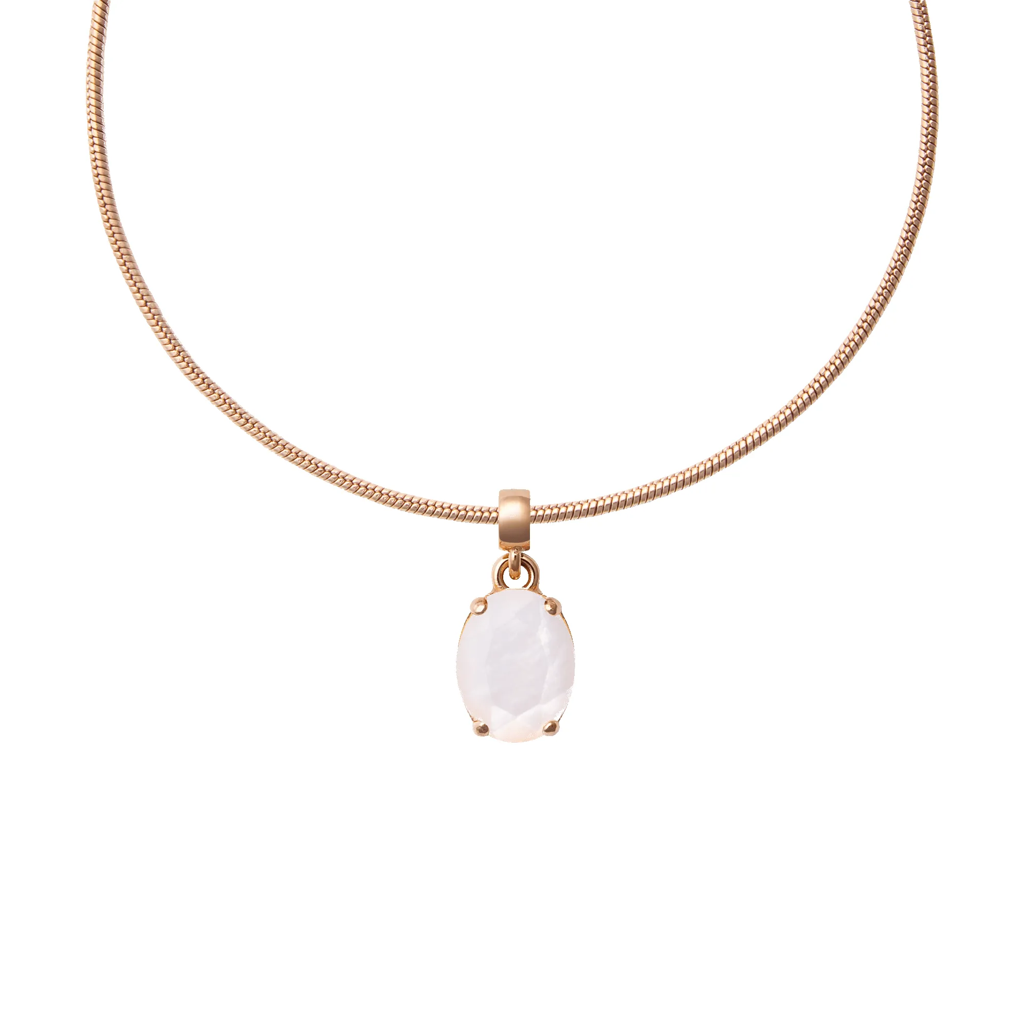 Mother of Pearl Oval Rose Gold Charm sold by Daniel Wellington product image thumbnail 3