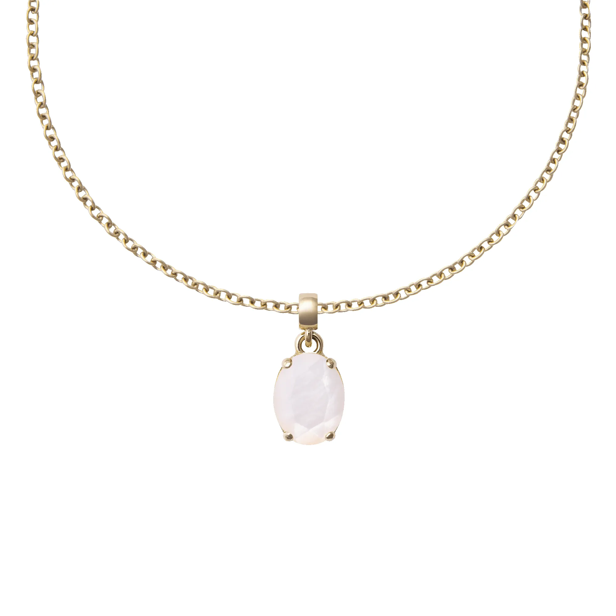 Mother of Pearl Oval Gold Charm sold by Daniel Wellington product image thumbnail 3