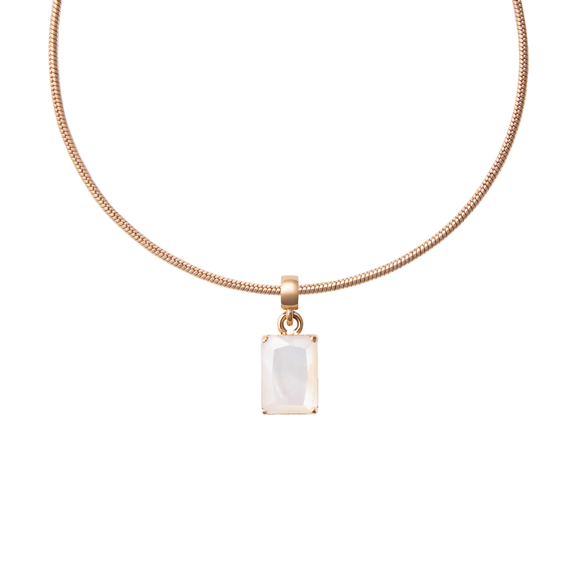 Mother of Pearl Octagon Rose Gold Charm sold by Daniel Wellington product image thumbnail 3
