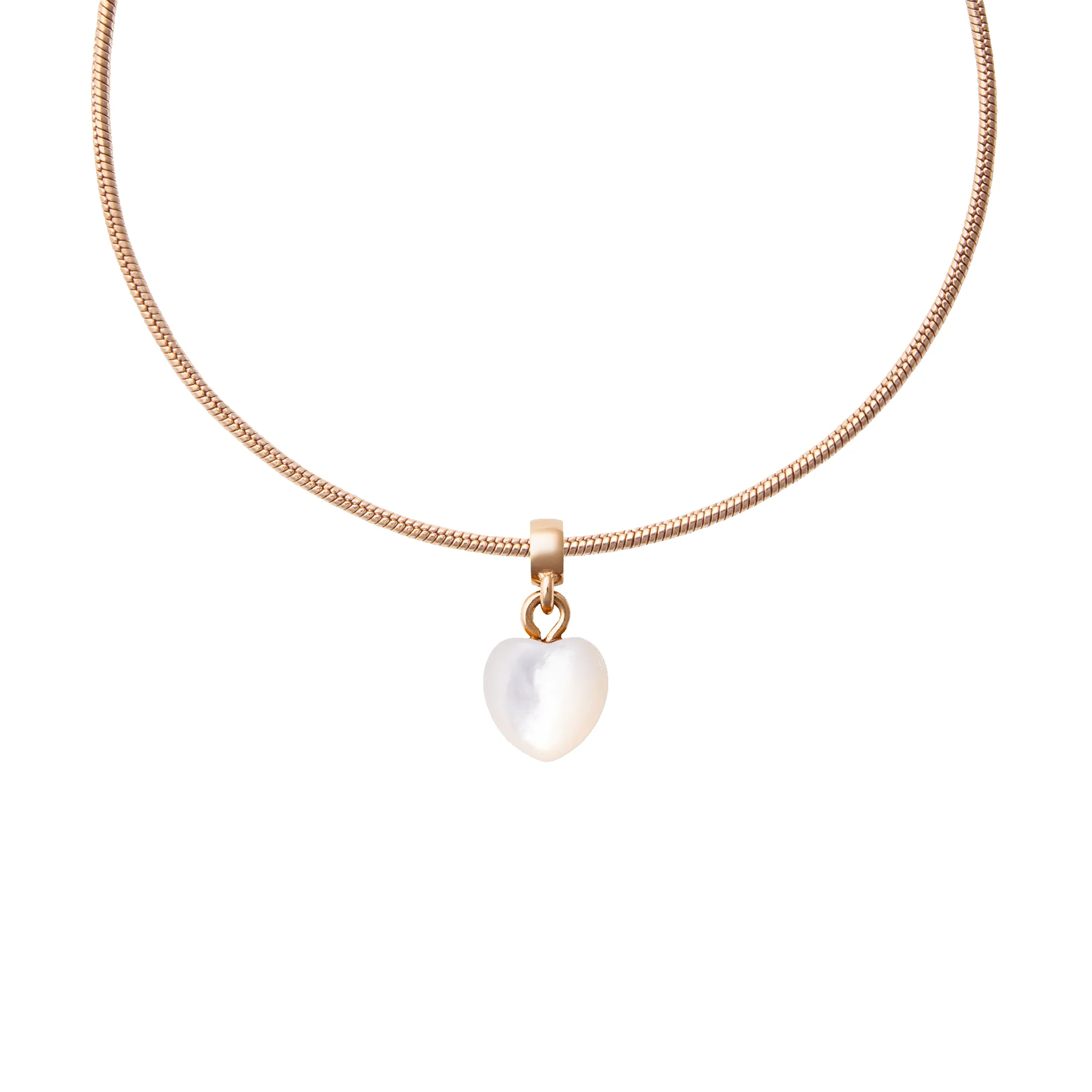 Mother of Pearl Heart Rose Gold Charm sold by Daniel Wellington product image thumbnail 3