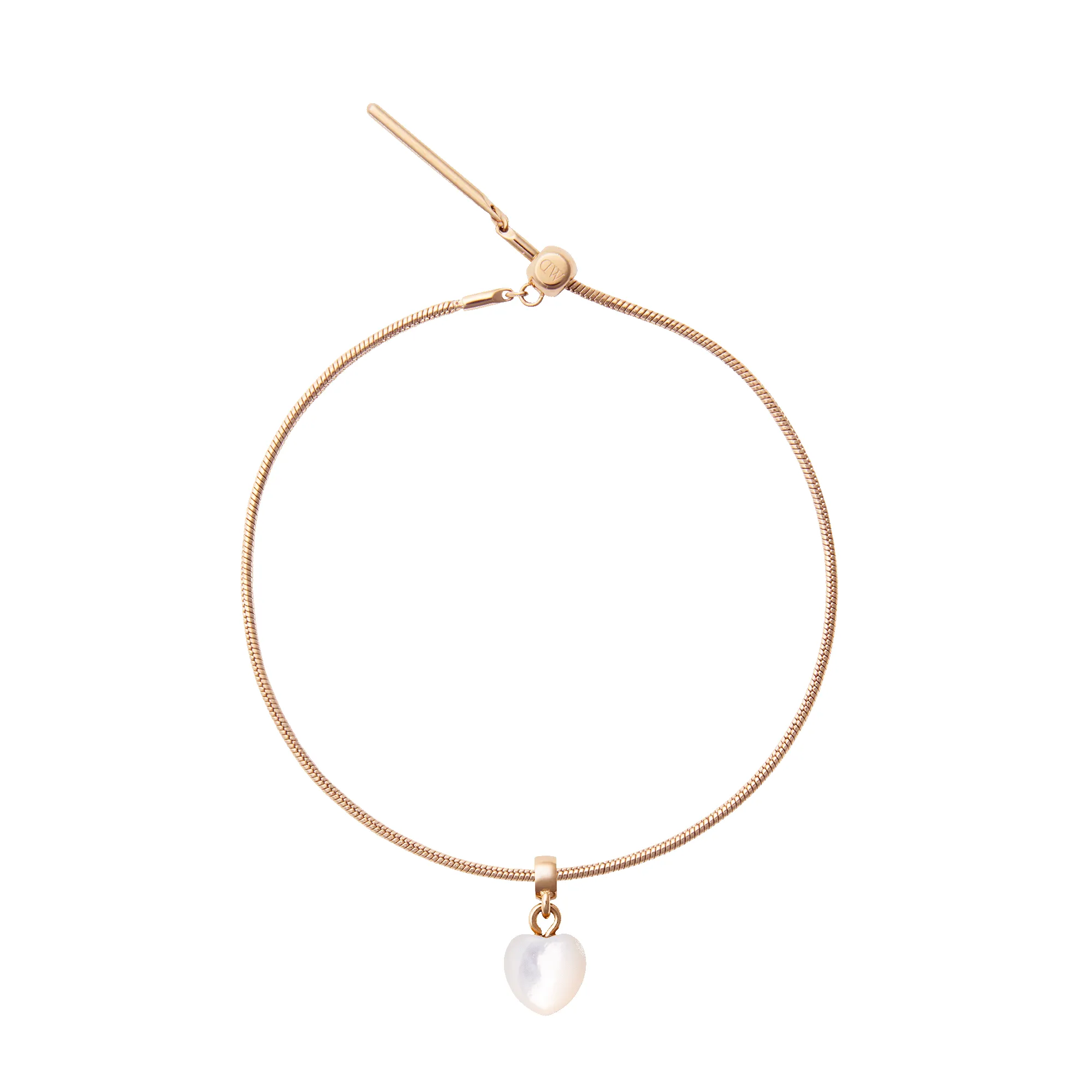 Mother of Pearl Heart Rose Gold Charm sold by Daniel Wellington product image thumbnail 4