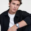 Iconic Paradigma Link Blue Bezel Silver sold by Daniel Wellington
