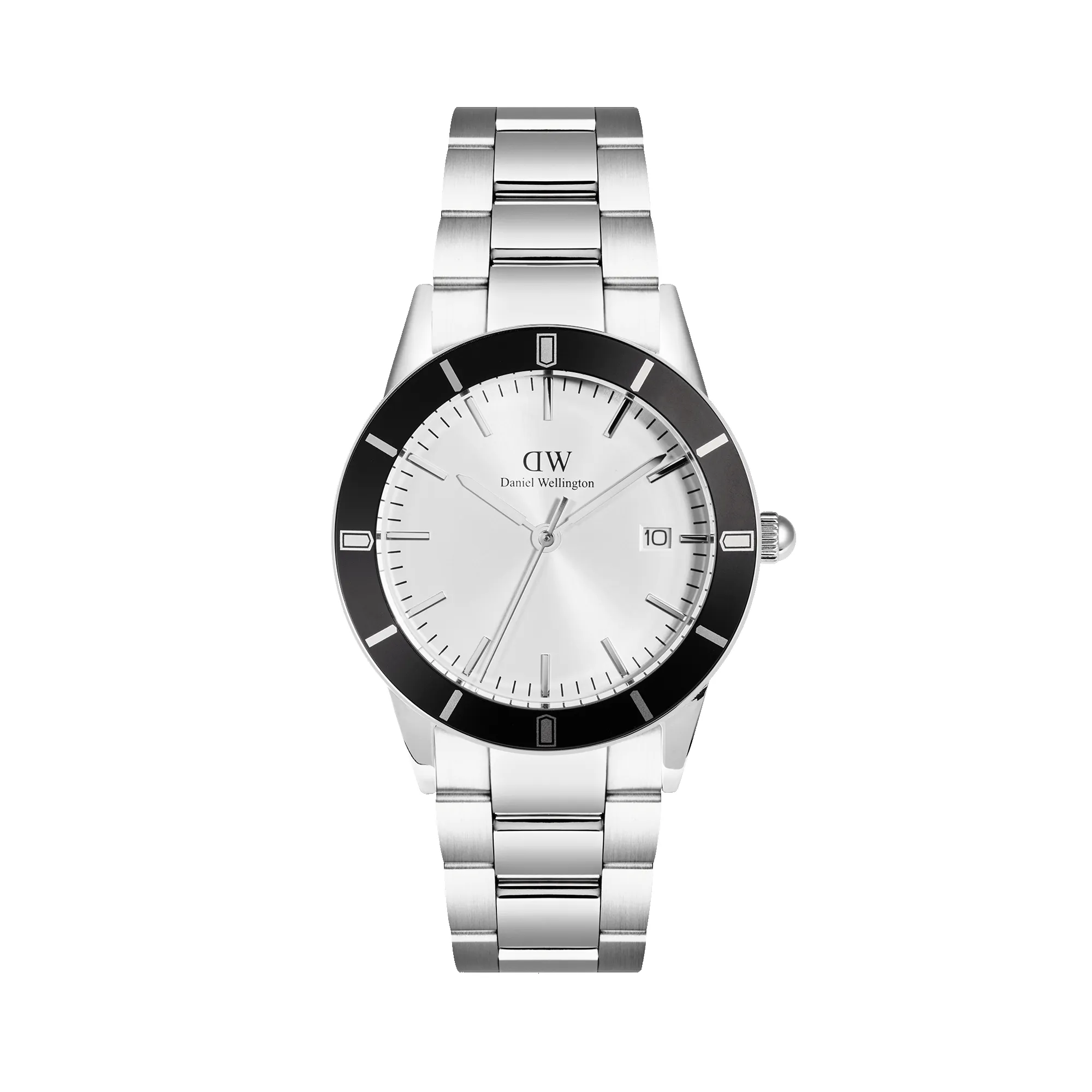 Iconic Paradigma Link Black Bezel sold by Daniel Wellington