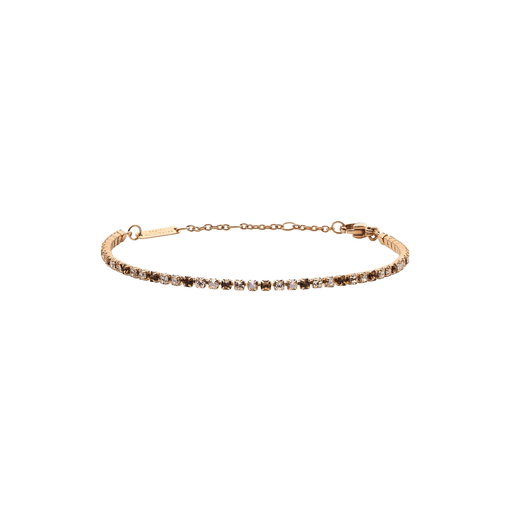 Classic Tennis Bracelet Honey Combo Rose Gold sold by Daniel Wellington