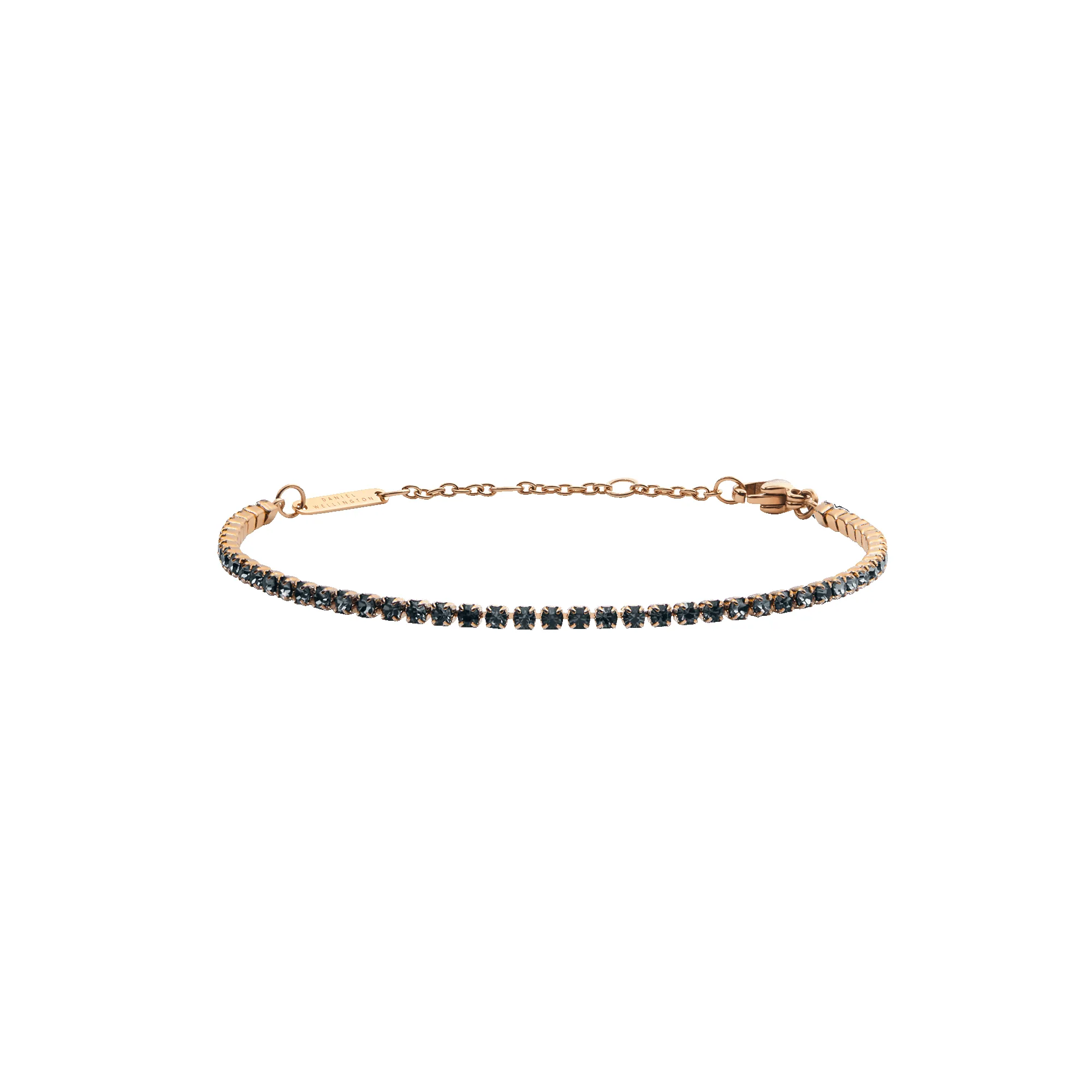 Classic Tennis Bracelet Nightfall Rose Gold sold by Daniel Wellington