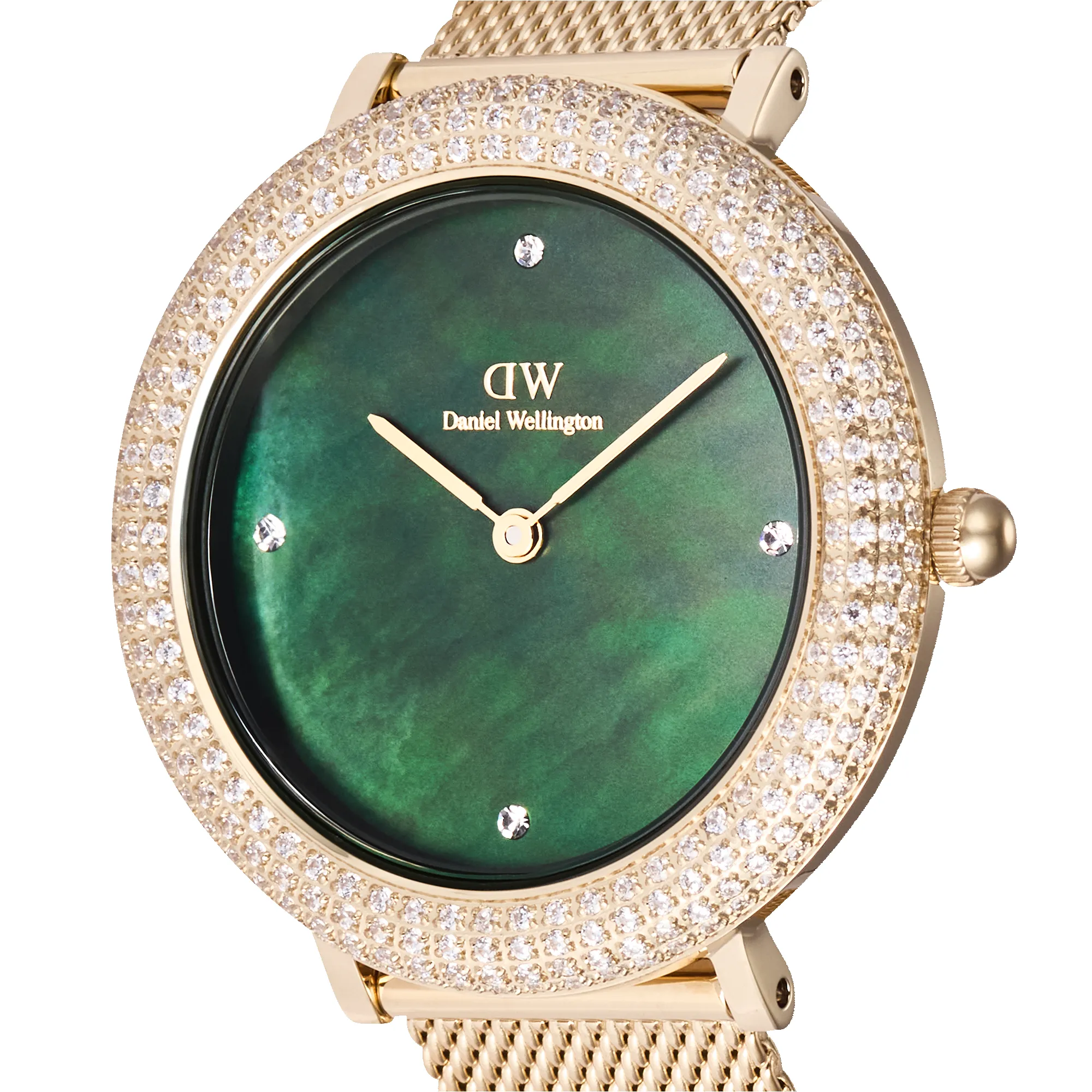 Crystalline Bezel Evergold Green sold by Daniel Wellington product image thumbnail 5
