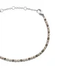 Classic Tennis Bracelet Honey Combo Silver sold by Daniel Wellington
